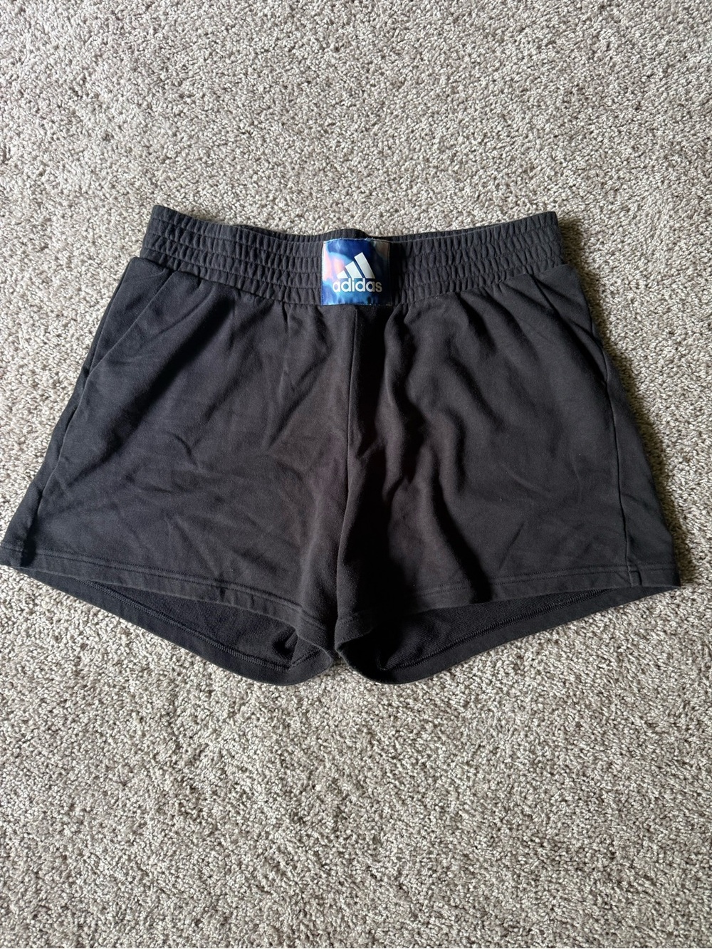 Adidas Black Women's Athletic Shorts